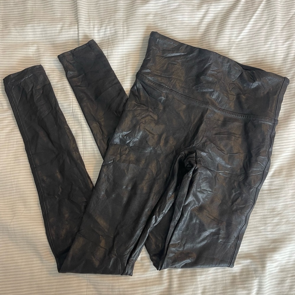 Spanx Faux Leather Leggings
